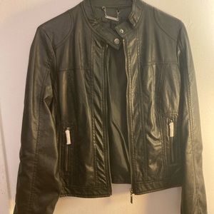 NWOT Women’s Faux Leather Jacket